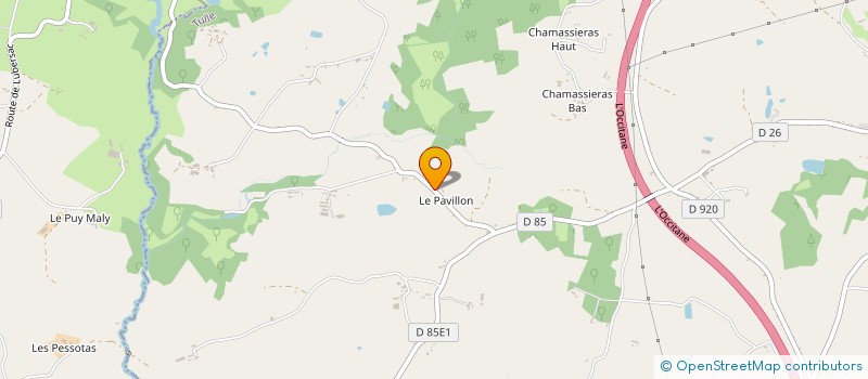 localisation de l'entreprise CTRE COM ACTION SOCIALE DE MASSERET  MASSERET