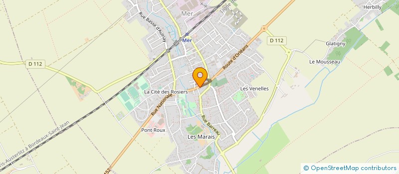 localisation de l'entreprise CTRE COM ACTION SOCIALE DE MER à MER