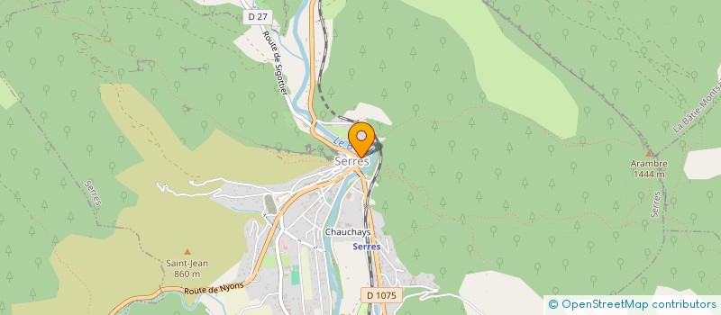 localisation de l'entreprise CTRE COM ACTION SOCIALE DE MEREUIL à MEREUIL
