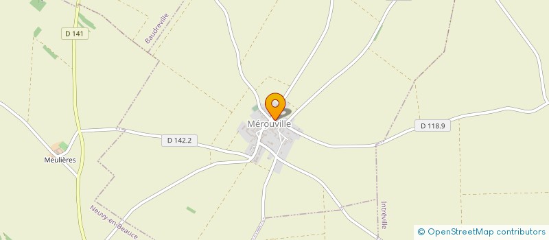 localisation de l'entreprise CTRE COM ACTION SOCIALE DE MEROUVILLE à MEROUVILLE