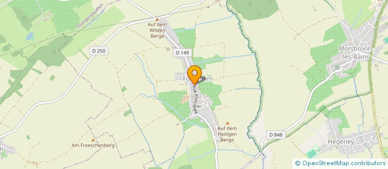 localisation de l'entreprise CTRE COM ACTION SOCIALE DE MIETESHEIM  MIETESHEIM