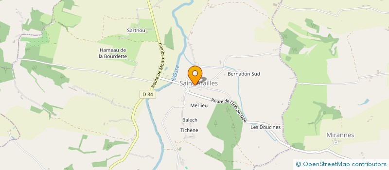 localisation de l'entreprise CTRE COM ACTION SOCIALE DE MIRANNES à MIRANNES