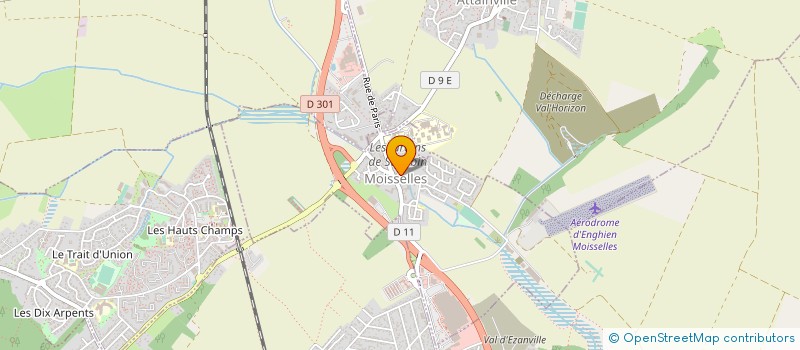 localisation de l'entreprise CTRE COM ACTION SOCIALE DE MOISSELLES à MOISSELLES