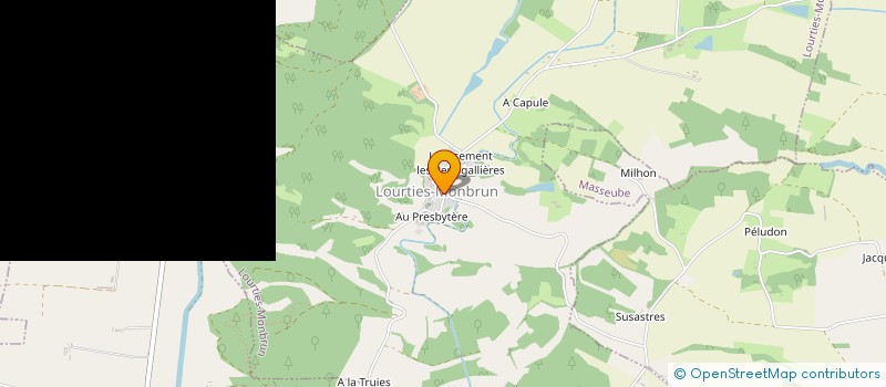 localisation de l'entreprise CTRE COM ACTION SOCIALE DE MONT D'ASTARA  MONT D'ASTARAC