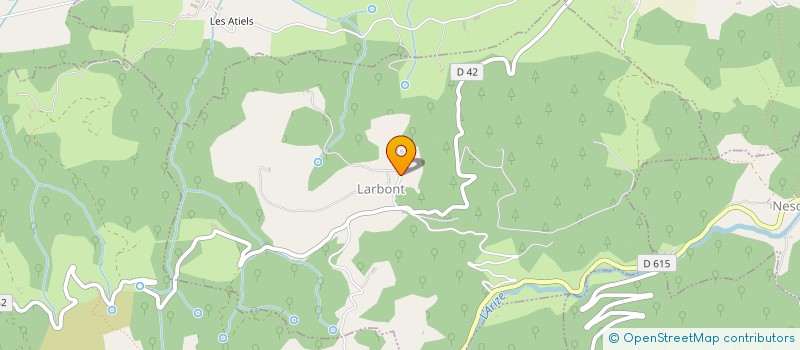 localisation de l'entreprise CTRE COM ACTION SOCIALE DE MONTAGAGNE à MONTAGAGNE