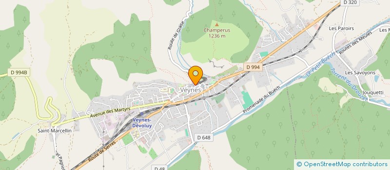 localisation de l'entreprise CTRE COM ACTION SOCIALE DE MONTMAUR à MONTMAUR