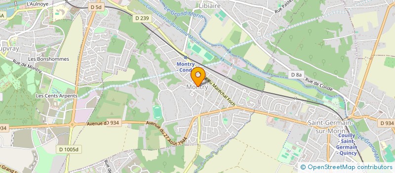 localisation de l'entreprise CTRE COM ACTION SOCIALE DE MONTRY  MONTRY