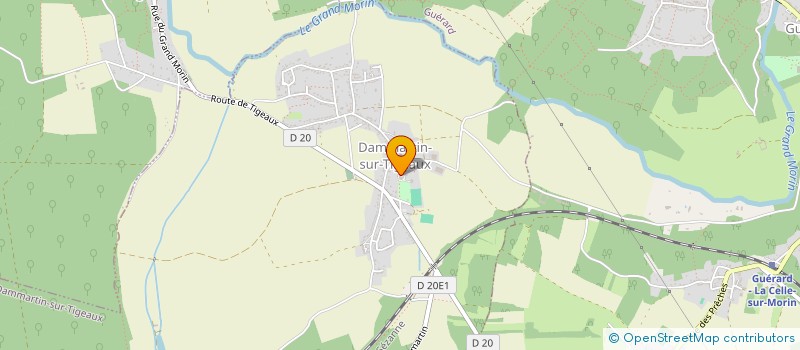 localisation de l'entreprise CTRE COM ACTION SOCIALE DE MORTCERF  MORTCERF