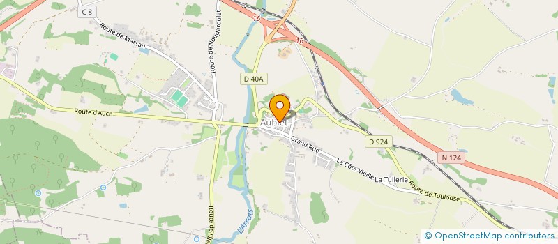 localisation de l'entreprise CTRE COM ACTION SOCIALE DE NOUGAROULET  NOUGAROULET