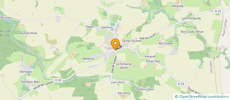 localisation de l'entreprise CTRE COM ACTION SOCIALE DE PAULE à PAULE