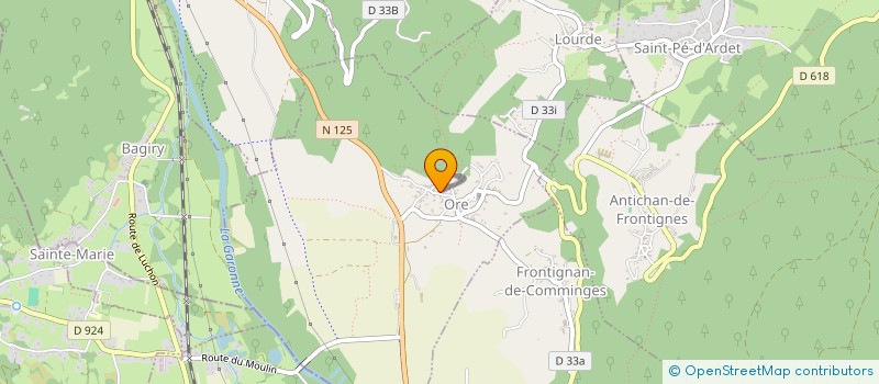 localisation de l'entreprise CTRE COM ACTION SOCIALE DE PAYSSOUS à PAYSSOUS