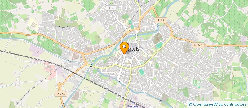 localisation de l'entreprise CTRE COM ACTION SOCIALE DE PERTUIS  PERTUIS
