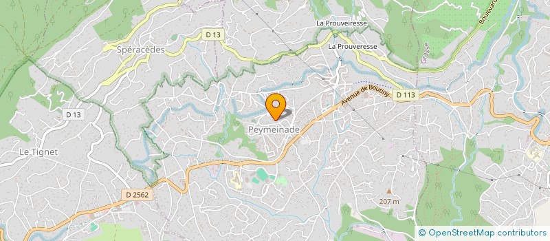 localisation de l'entreprise CTRE COM ACTION SOCIALE DE PEYMEINADE à PEYMEINADE