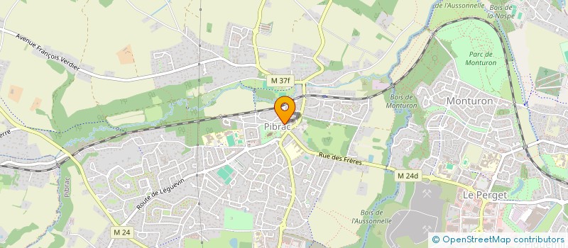 localisation de l'entreprise CTRE COM ACTION SOCIALE DE PIBRAC à PIBRAC