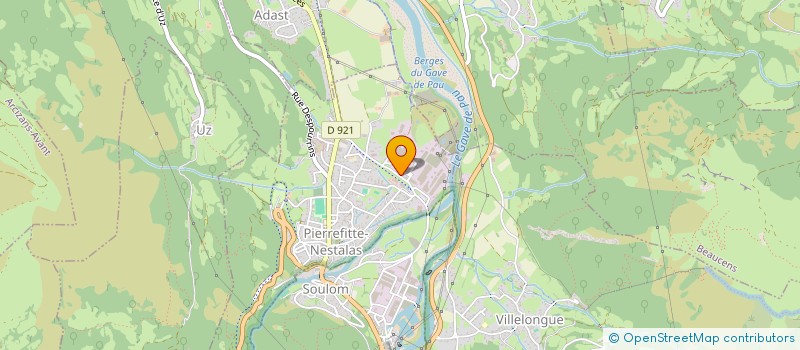 localisation de l'entreprise CTRE COM ACTION SOCIALE DE PIRREFITTE  PIERREFITTE-NESTALAS