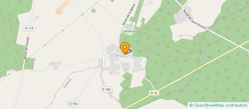 localisation de l'entreprise CTRE COM ACTION SOCIALE DE PLOU à PLOU