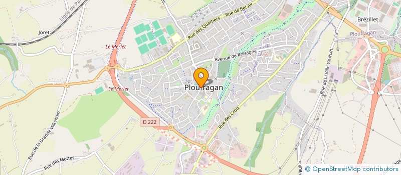 localisation de l'entreprise CTRE COM ACTION SOCIALE DE PLOUFRAGAN à PLOUFRAGAN