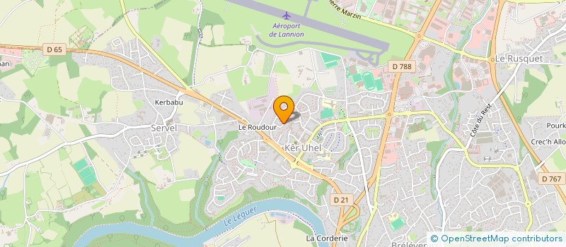 localisation de l'entreprise CTRE COM ACTION SOCIALE DE PLOULEC'H à PLOULEC'H