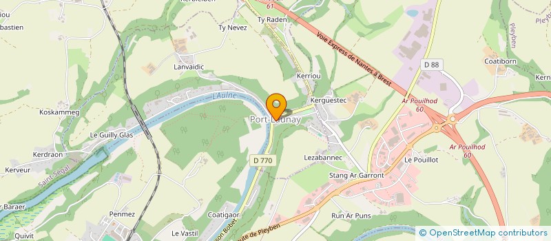 localisation de l'entreprise CTRE COM ACTION SOCIALE DE PORT LAUNAY à PORT-LAUNAY