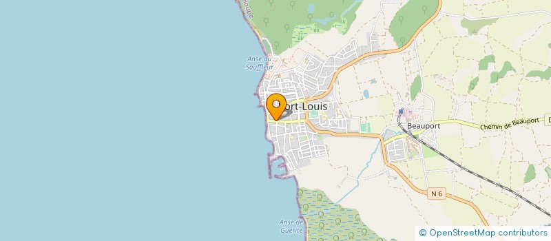 localisation de l'entreprise CTRE COM ACTION SOCIALE DE PORT LOUIS à PORT-LOUIS