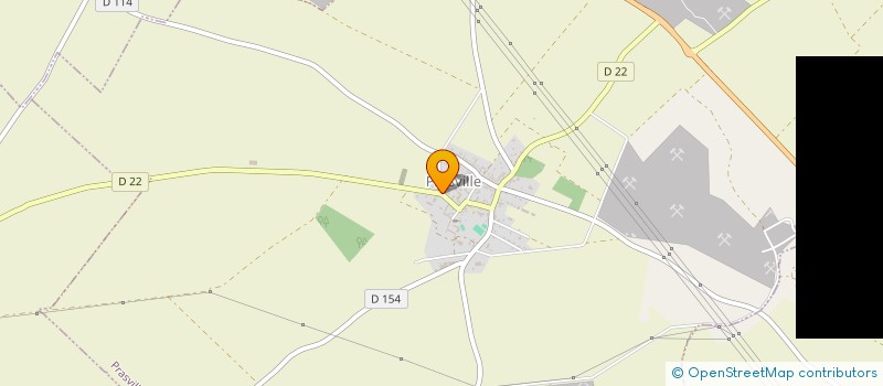 localisation de l'entreprise CTRE COM ACTION SOCIALE DE PRASVILLE à PRASVILLE
