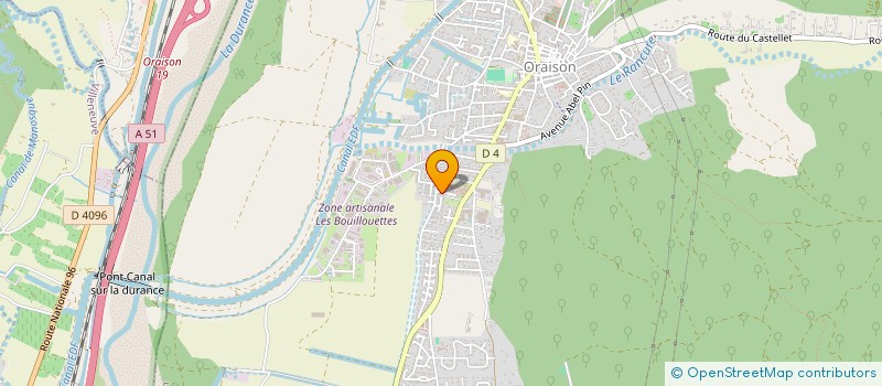 localisation de l'entreprise CTRE COM ACTION SOCIALE DE PUIMICHEL à PUIMICHEL