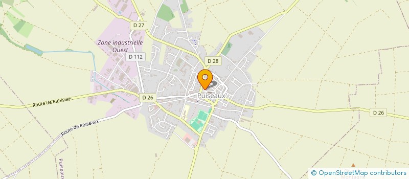localisation de l'entreprise CTRE COM ACTION SOCIALE DE PUISEAUX à PUISEAUX