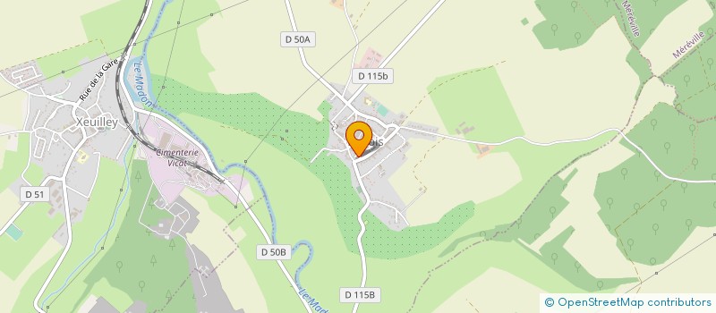 localisation de l'entreprise CTRE COM ACTION SOCIALE DE PULLIGNY  PULLIGNY