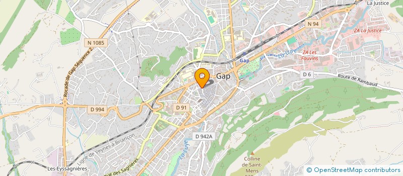 localisation de l'entreprise CTRE COM ACTION SOCIALE DE RAMBAUD à RAMBAUD