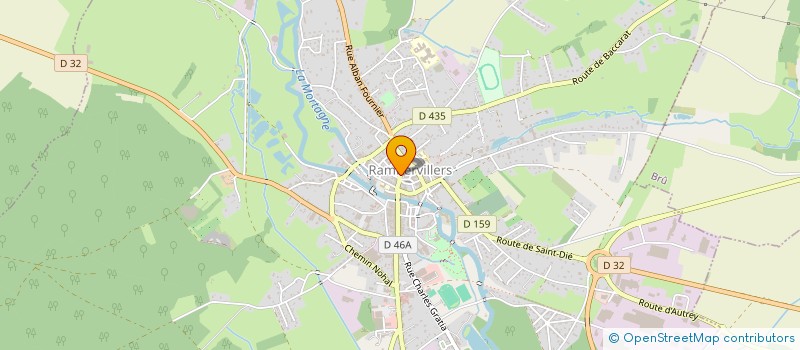localisation de l'entreprise CTRE COM ACTION SOCIALE DE RAMBERVILLERS à RAMBERVILLERS