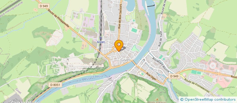 localisation de l'entreprise CTRE COM ACTION SOCIALE DE RANCENNES  RANCENNES