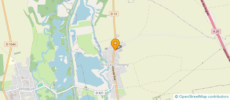 localisation de l'entreprise CTRE COM ACTION SOCIALE DE REGNY à REGNY