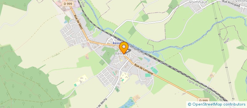 localisation de l'entreprise CTRE COM ACTION SOCIALE DE REMILLY à REMILLY
