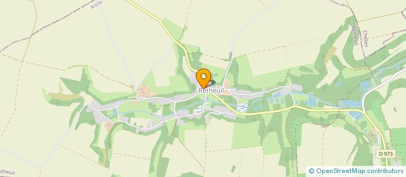 localisation de l'entreprise CTRE COM ACTION SOCIALE DE RETHEUIL  RETHEUIL