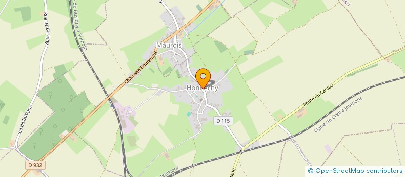 localisation de l'entreprise CTRE COM ACTION SOCIALE DE REUMONT  REUMONT