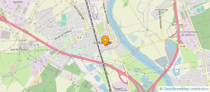 localisation de l'entreprise CTRE COM ACTION SOCIALE DE RICHEMONT  RICHEMONT