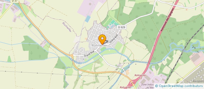 localisation de l'entreprise CTRE COM ACTION SOCIALE DE ROHRWILLER  ROHRWILLER