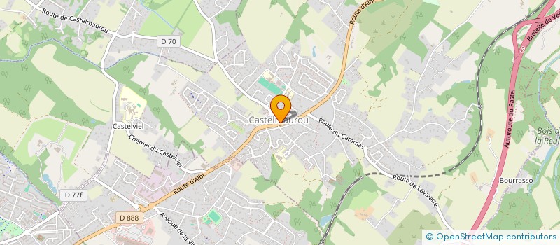 localisation de l'entreprise CTRE COM ACTION SOCIALE DE ROUFFIAC à ROUFFIAC-TOLOSAN