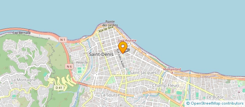 localisation de l'entreprise CTRE COM ACTION SOCIALE DE SAINT DENIS à SAINT-DENIS