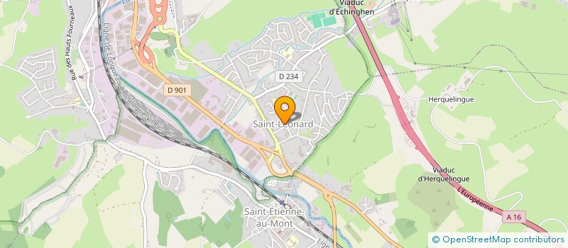 localisation de l'entreprise CTRE COM ACTION SOCIALE DE SAINT LEONARD à SAINT-LEONARD