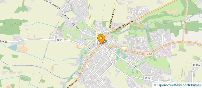 localisation de l'entreprise CTRE COM ACTION SOCIALE DE SAINT LYS à SAINT-LYS