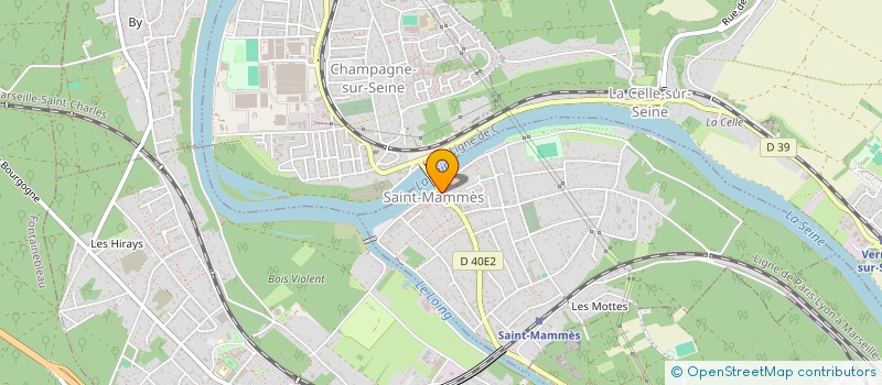 localisation de l'entreprise CTRE COM ACTION SOCIALE DE SAINT MAMMES à SAINT-MAMMES
