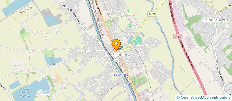 localisation de l'entreprise CTRE COM ACTION SOCIALE DE SAINT SAUVEUR à SAINT-SAUVEUR