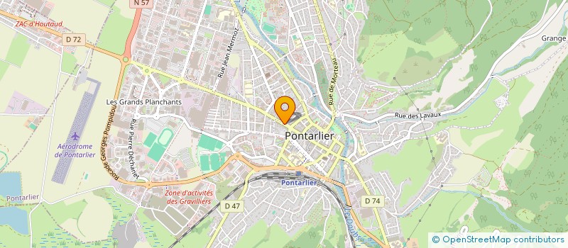 localisation de l'entreprise CTRE COM ACTION SOCIALE DE SAINTE COLOMB  SAINTE-COLOMBE