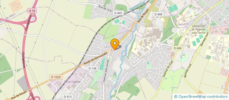 localisation de l'entreprise CTRE COM ACTION SOCIALE DE SALOUEL  SALOUEL