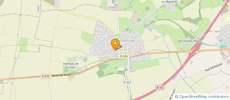 localisation de l'entreprise CTRE COM ACTION SOCIALE DE SANNERVILLE  SANNERVILLE