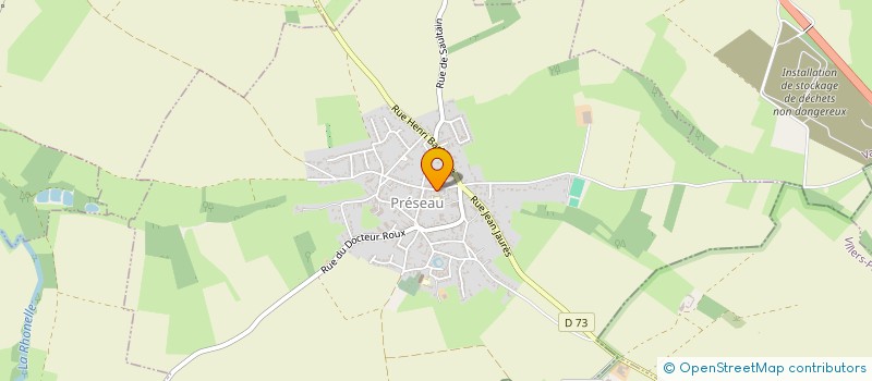 localisation de l'entreprise CTRE COM ACTION SOCIALE DE SAULTAIN  SAULTAIN