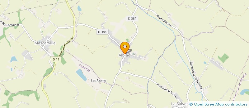 localisation de l'entreprise CTRE COM ACTION SOCIALE DE SAUSSENS à SAUSSENS