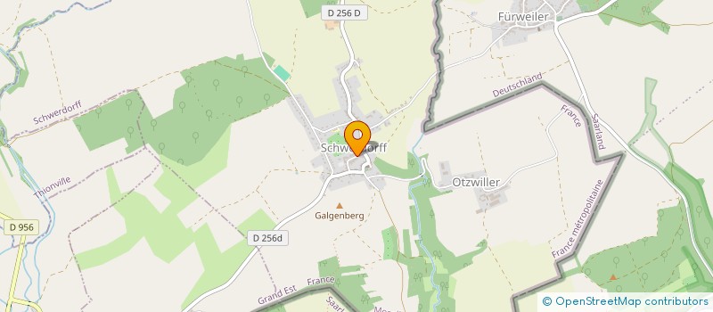 localisation de l'entreprise CTRE COM ACTION SOCIALE DE SCHWERDOFF  SCHWERDORFF