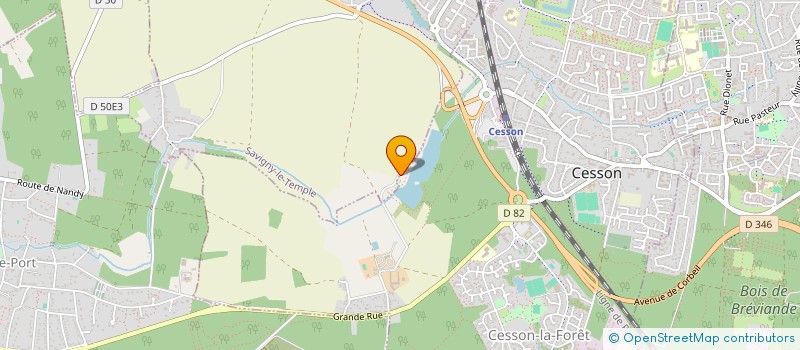 localisation de l'entreprise CTRE COM ACTION SOCIALE DE SEINE PORT  SEINE-PORT